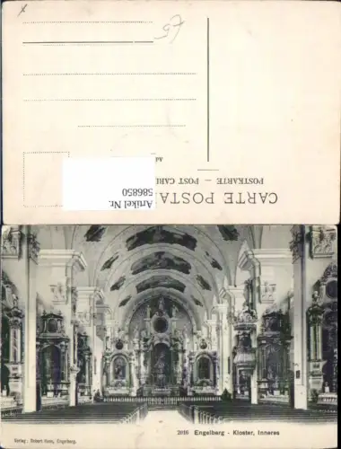 586850,Engelberg Kloster Inneres Switzerland