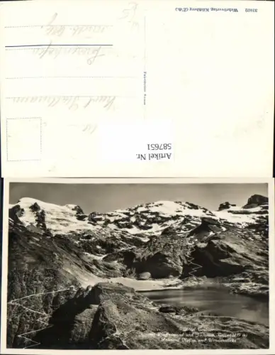 587651,Engelberg Hotel Trübsee m. Titlis Pfaffenwand Jochpass Switzerland