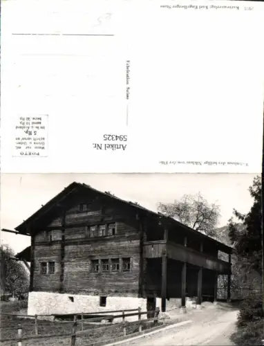 594325,Foto Ak Wohnhaus Heiliger Nikolaus v. d. Flüe Flüeli-Ranft Sachseln