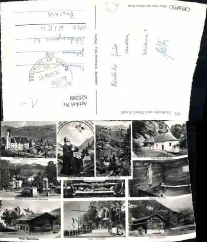 620289,Mehrbild Ak Sachseln u. Flüeli-Ranft Bruder Klaus Kapelle