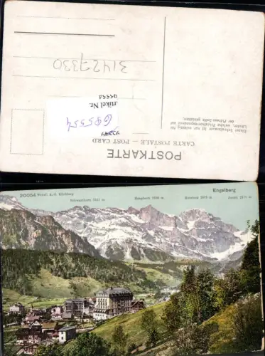 695554 Engelberg Juchli Schwarzhorn Hanghorn Obwalden