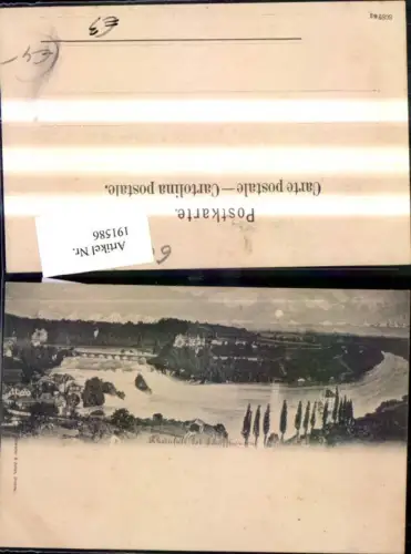 191586,Rheinfall b. Schaffhausen Wasserfall Kt Schaffhausen