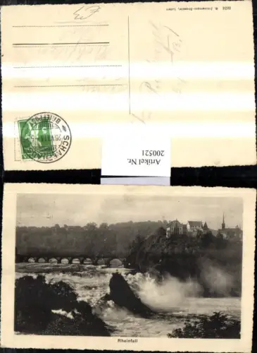 200521,Rheinfall Wasserfall Kt Schaffhausen
