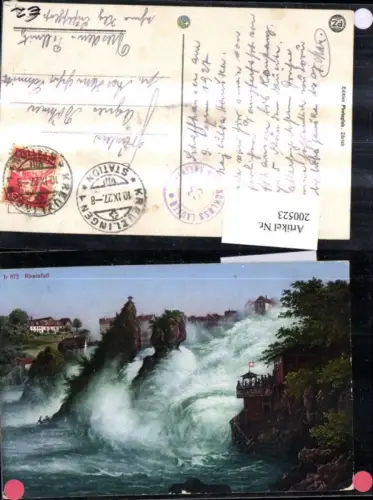 200523,Rheinfall Wasserfall Kt Schaffhausen