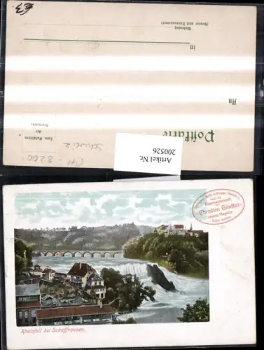 200526,Rheinfall Wasserfall Kt Schaffhausen
