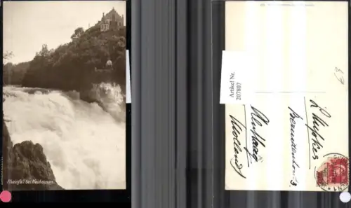 207807,Rheinfall b. Neuhausen Wasserfall Kt Schaffhausen