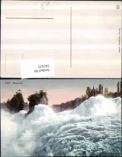 241633,Rheinfall Wasserfall b. Neuhausen Kt Schaffhausen
