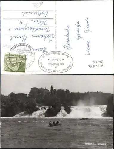 242322,Rheinfall Wasserfall b. Neuhausen Kt Schaffhausen
