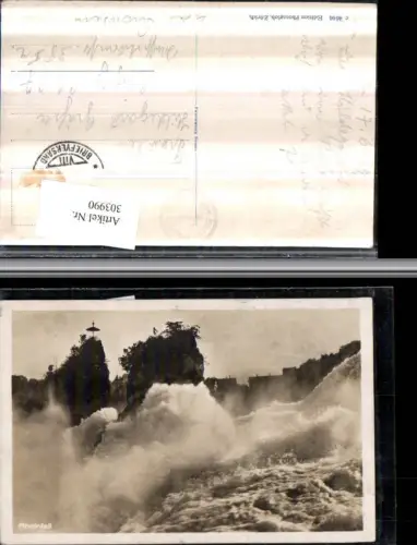 303990,Rheinfall Wasserfall b. Neuhausen Kt Schaffhausen