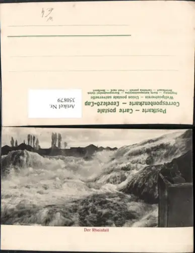 350879,Rheinfall Wasserfall b. Schaffhausen