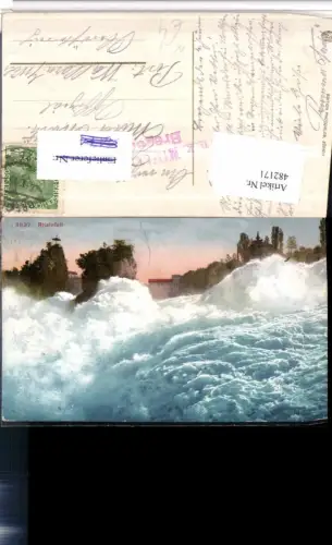 482171,Rheinfall Wasserfall b. Neuhausen Kt Schaffhausen