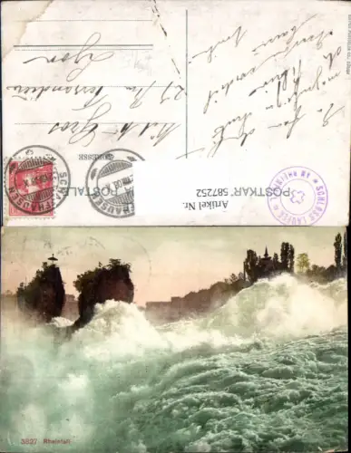 587252,Rheinfall Neuhausen am Rheinfall Switzerland