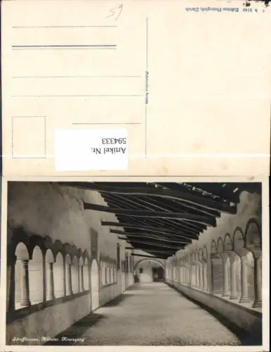 594333,Schaffhausen Münster Kreuzgang