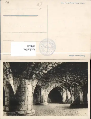 594336,Schaffhausen Munot Kasematten