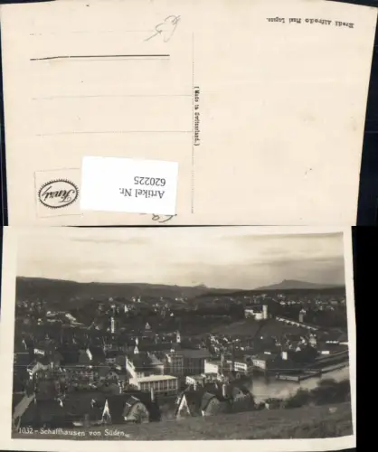 620225,Foto Ak Schaffhausen v. Süden