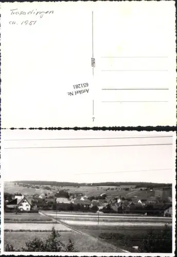 651281,seltene Foto-AK Trasadingen KT. Schaffhausen