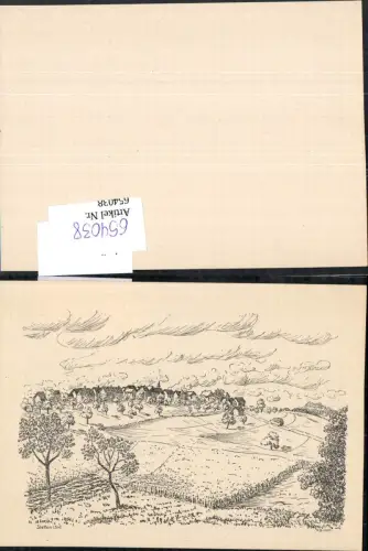 654038,Künstler AK W. Brütsch Stetten SH Kt. Schaffhausen Reiat