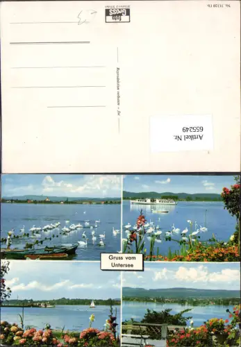 655249,Mehrbild Ak Untersee Schiff Dampfer Schwan Schwäne Stein am Rhein