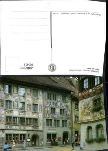 655423,Stein a. Rhein Hotel Restaurant Adler Fresken