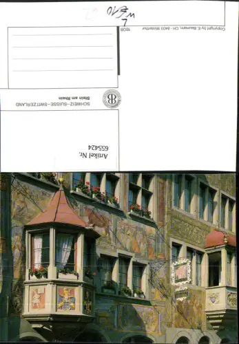 655424,Stein a. Rhein Weinstube Fresken