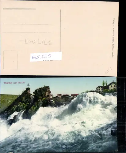 695549 Rheinfall bei Schaffhausen Känzeli
