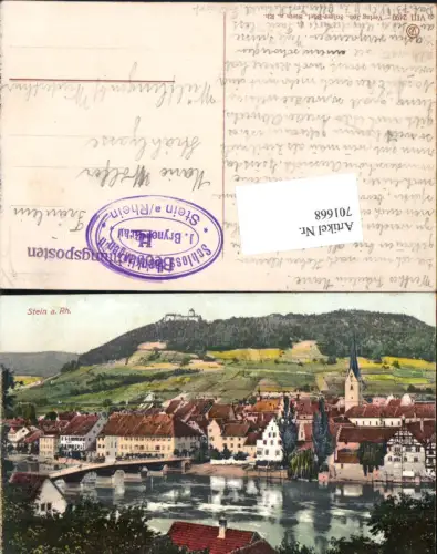 701668 Stein am Rhein gel Wülflingen b. Winterthur