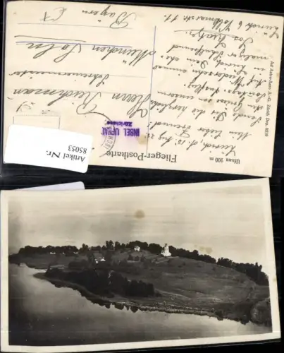 85053, Ulfnau Glieger Postkarte 1928