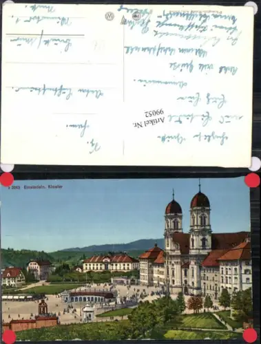 99052,Einsiedeln Kloster Kirche Schwyz