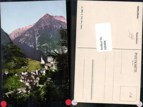 108406,Gotthardbahn Göschenen Kt. Schwyz