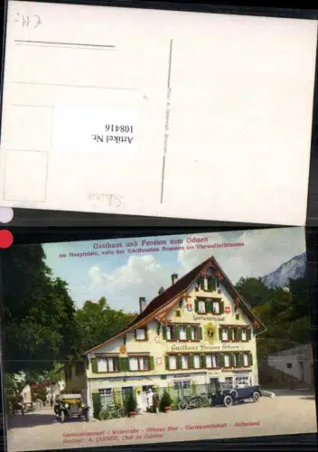 108416,Gasthaus Pension Ochsen Brunnen am Vierwaldstättersee Kt. Schwyz