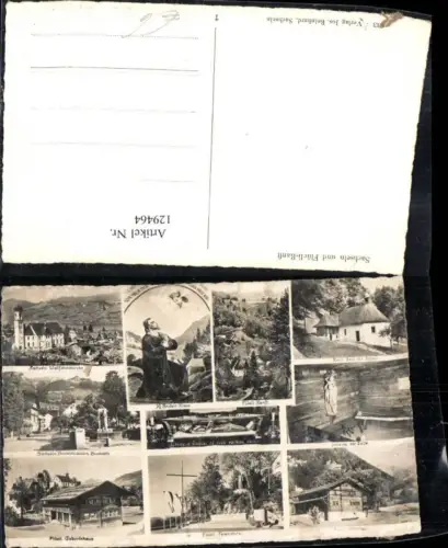 129464,Sachseln u. Flüeli-Ranft MehrbildAk Kt. Schwyz