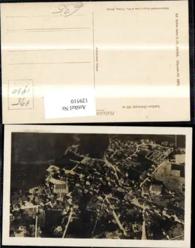 129510,Lachen Fliegeraufnahme 1930 Kt. Schwyz
