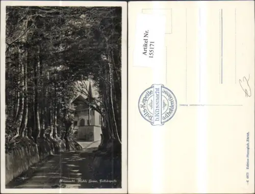 155171,Tellskapelle i. d. Hohlen Gasse b. Küssnacht Vierwaldstättersee Kt Schwyz