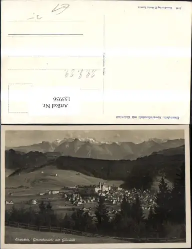 155956,Einsiedeln Generalansicht m. Glärnisch 1929 Kt Schwyz