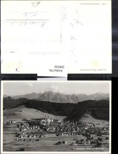 200550,Einsiedeln Totale Blick auf Glärnisch Stift pub E. Goetz 2194 Kt Schwyz