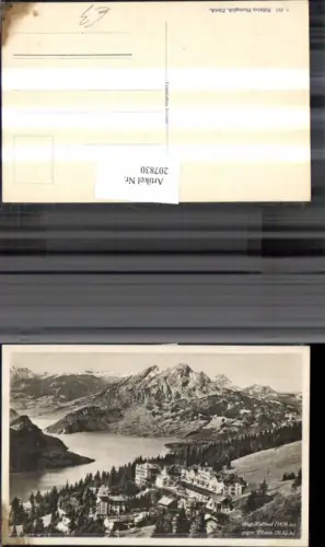 207830,Rigi-Kaltbad Totale geg. Pilatus Kt Schwyz