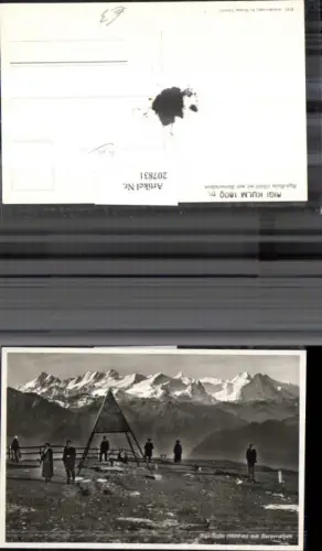 207831,Rigi-Kulm m. Berneralpen pub E. Goetz 2175 Kt Schwyz