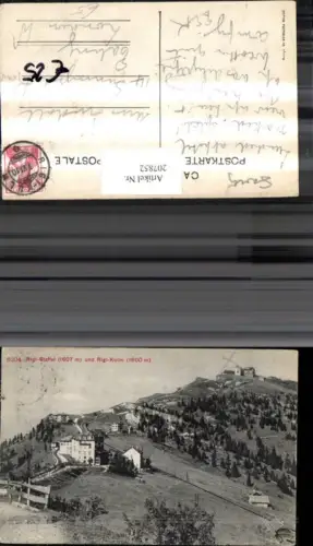 207852,Rigi-Staffel u. Rigi-Kulm Kt Schwyz