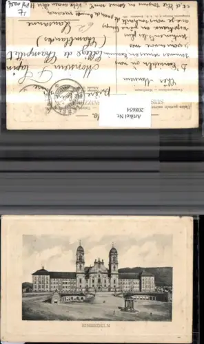 208654,Einsiedeln Kloster Kt Schwyz