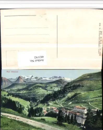 482192,Rigi Klösterli b. Arth Bergkulisse Kt Schwyz