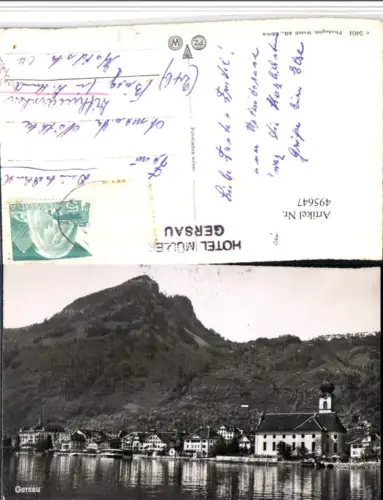 495647,Gersau Teilansicht Kirche Kt Schwyz