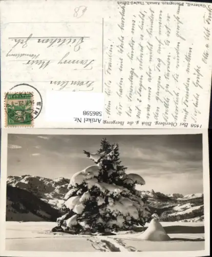 586598,Foto Ak Bei Oberiberg Blick g. d. Ibergeregg Switzerland
