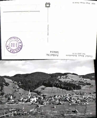 586614,Foto Ak Gasthof Rössli Rothenthurm Switzerland Feldpost Fusilier KP 1/80