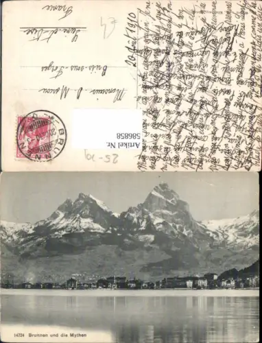 586858,Brunnen u. d. Mythen Switzerland