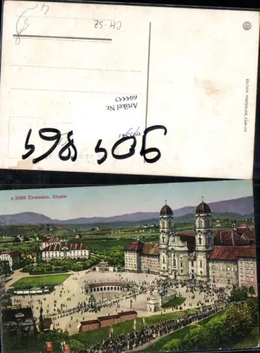 695552 Einsiedeln Kloster Schwyz pub Photoglob 3058