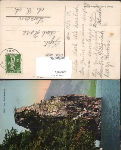 699803 Schillerstein b. Sisikon Uri Vierwaldstättersee Brunnen Treib Ingenbohl Schwyz