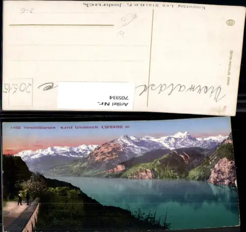 705934 Vierwaldstättersee u. Urirotstock Ingenbohl