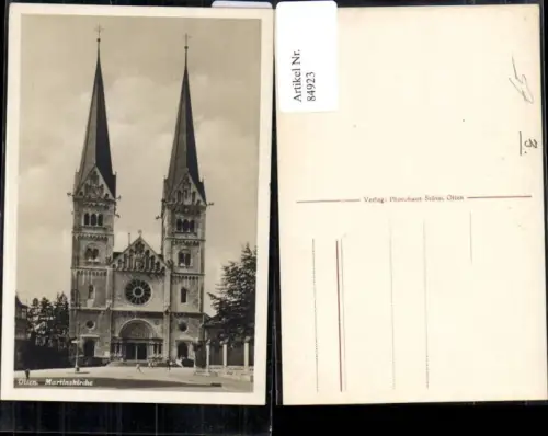84923, Solothun Olten St. Martinskirche Aussenansicht