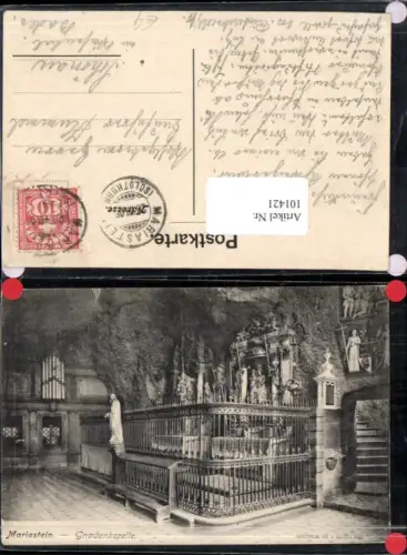 101421,Mariastein Gnadenkapelle Kt Solothurn