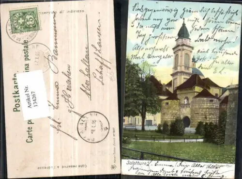 134267,Solothurn Basler Thor 1905